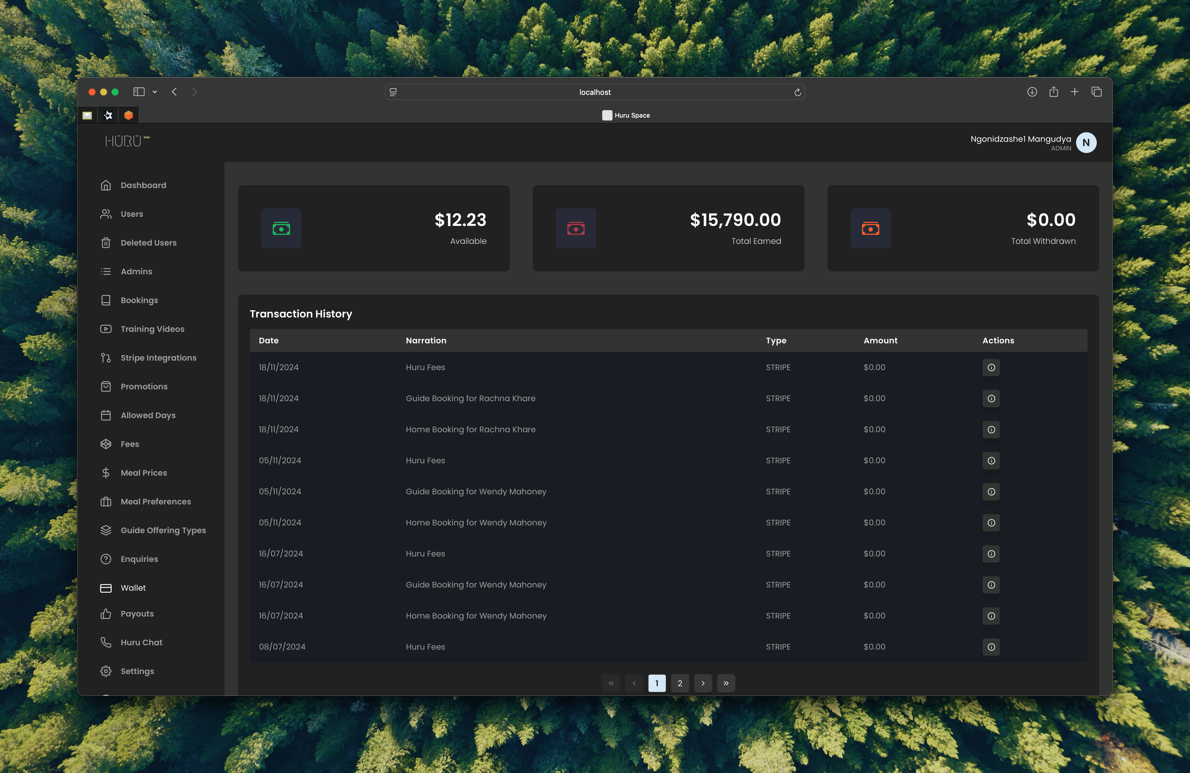 Wallet and payment management